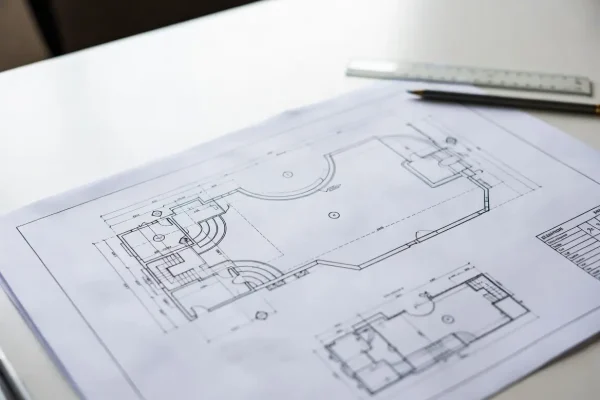 Pool design plans and engineering drawings